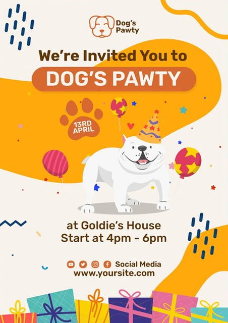 Pet-Party-Invitation-Card